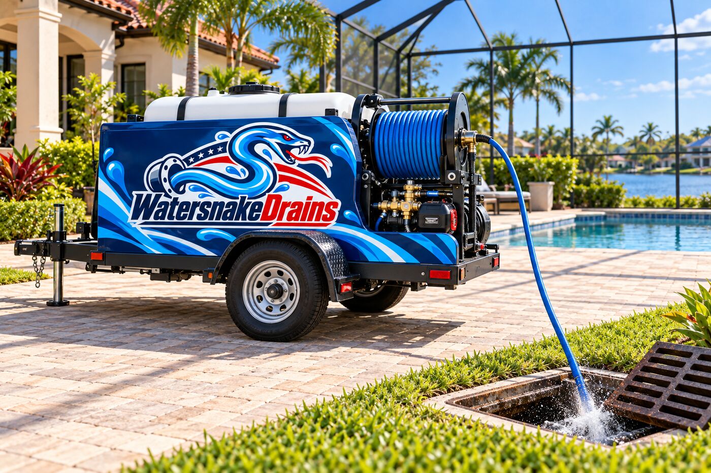 Watersnake Drains hydro jetter