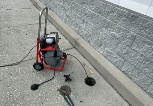 Sewer Line Clearing 1