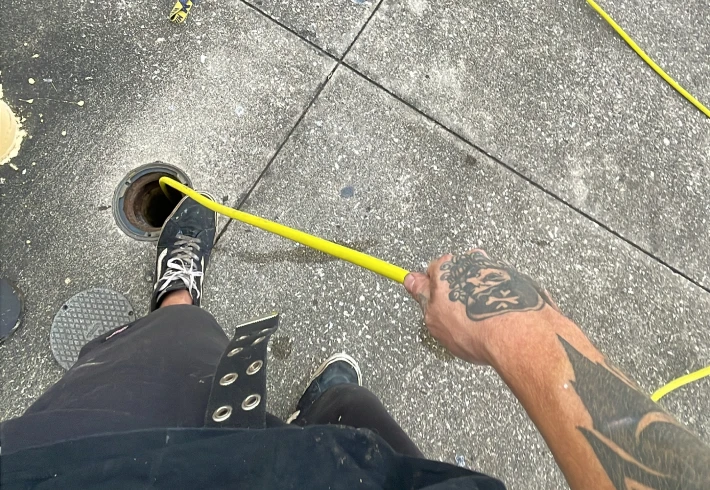 Sewer Line Clearing